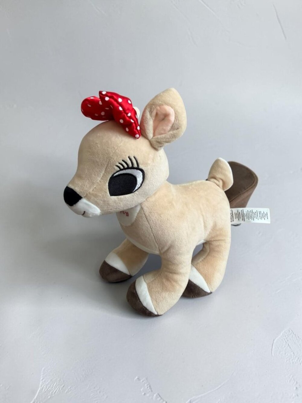 RUDOLPH Clarice Reindeer 6” Musical Plush Doll